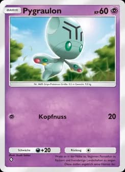 Pygraulon card in German