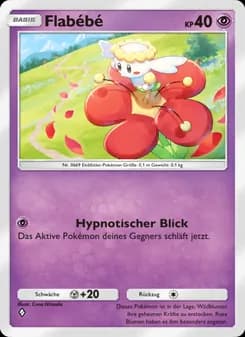 Flabébé card in German