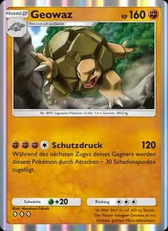 Geowaz card in German