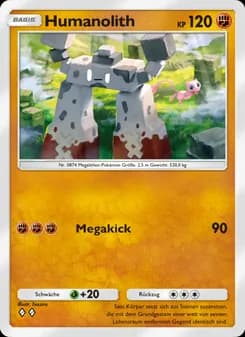 Humanolith card in German
