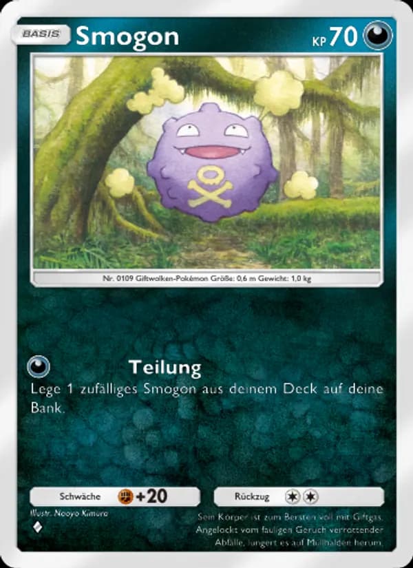Smogon card in German