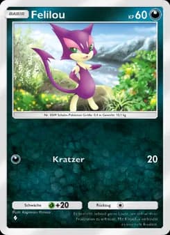 Felilou card in German