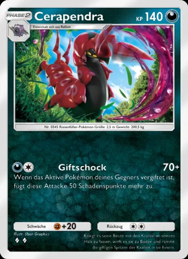 Cerapendra card in German