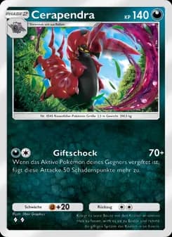 Cerapendra card in German