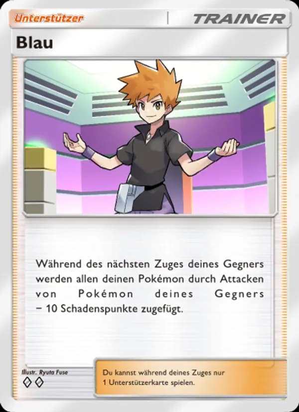 Blau card in German