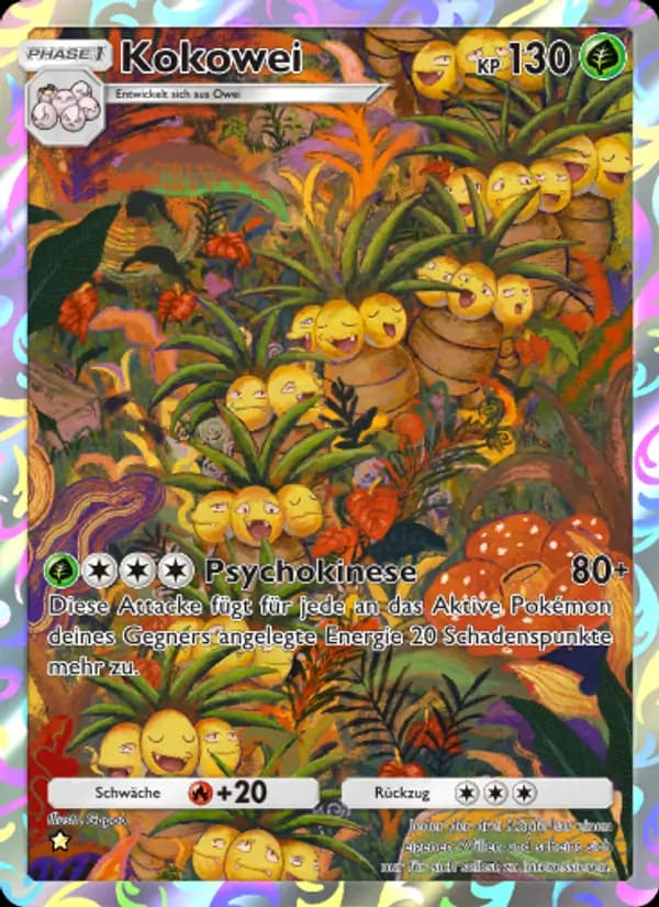 Kokowei card in German