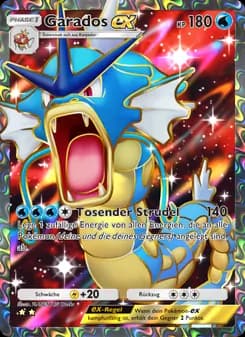 Garados-ex card in German