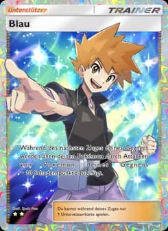 Blau card in German