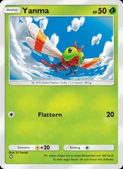 Yanma card in German