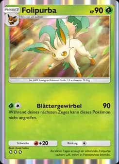 Folipurba card in German