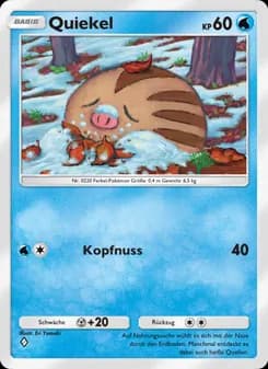Quiekel card in German