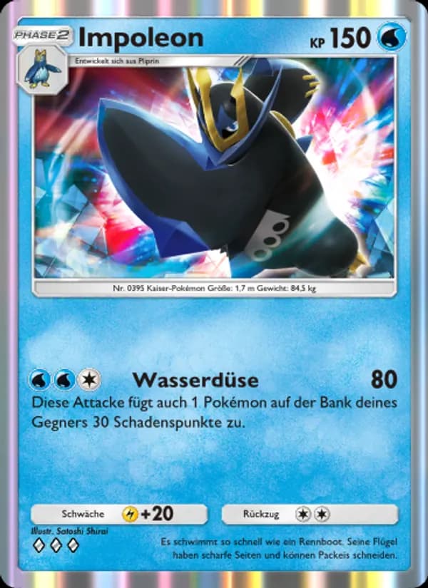 Impoleon card in German