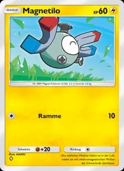 Magnetilo card in German