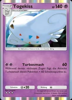 Togekiss card in German