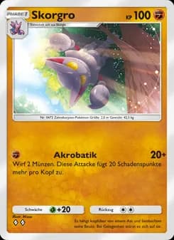 Skorgro card in German