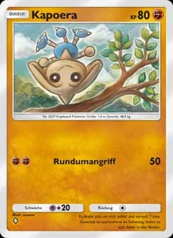 Kapoera card in German