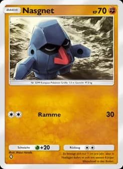 Nasgnet card in German
