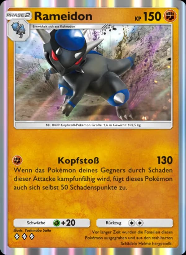 Rameidon card in German