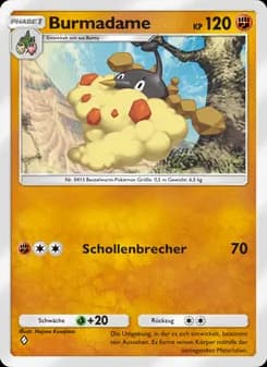 Burmadame card in German