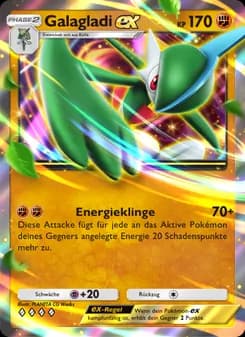 Galagladi-ex card in German