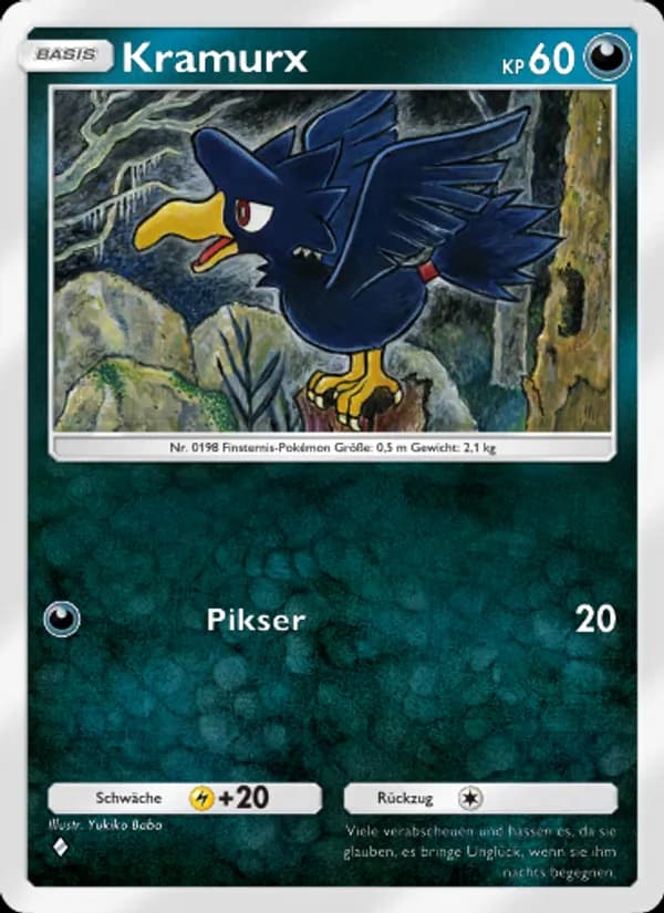 Kramurx card in German