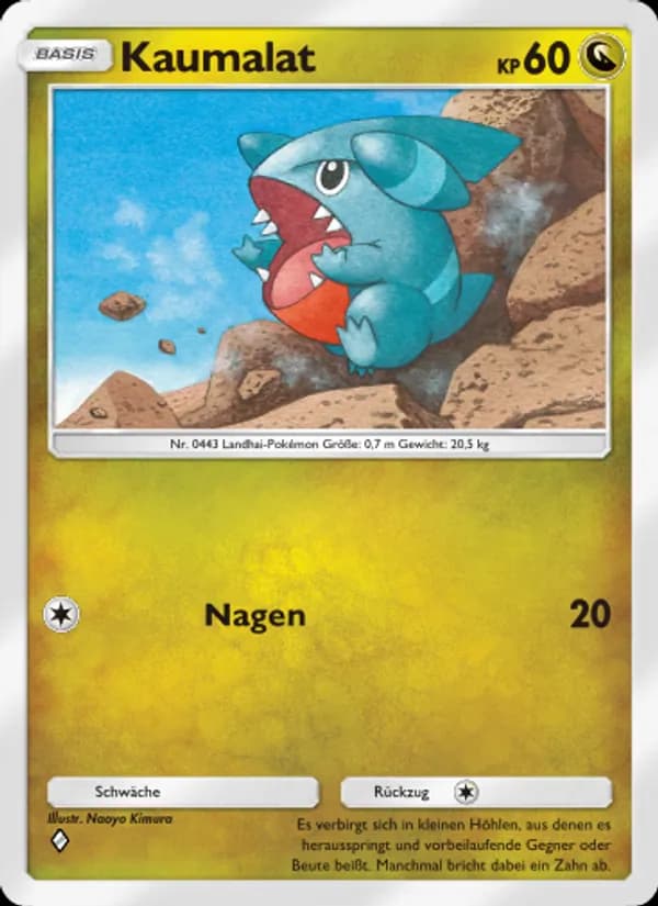 Kaumalat card in German