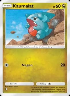 Kaumalat card in German