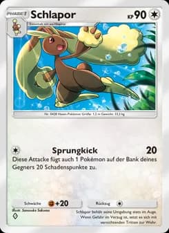 Schlapor card in German