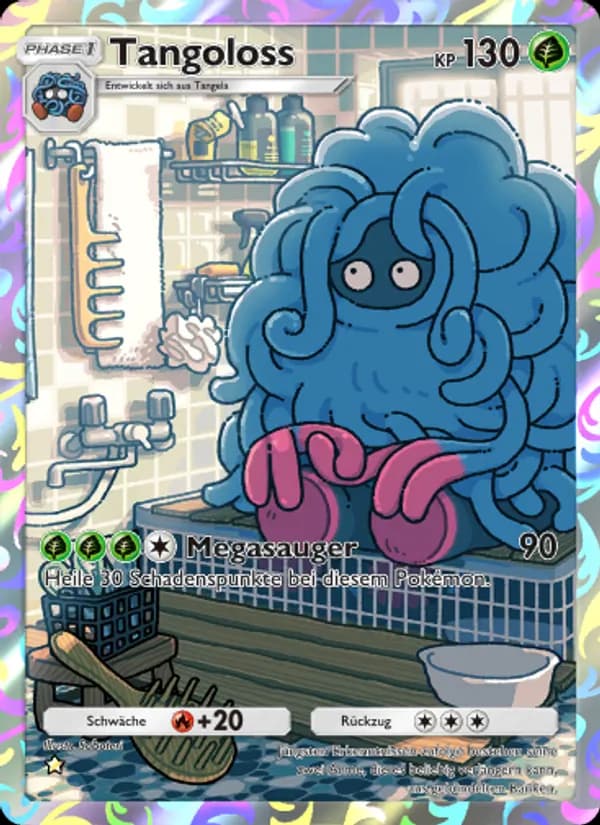 Tangoloss card in German