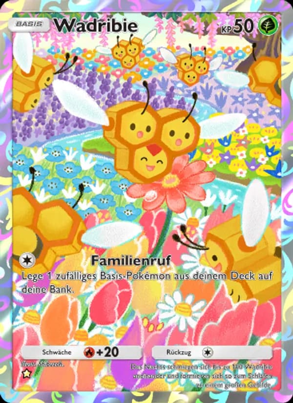 Wadribie card in German