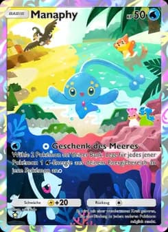 Manaphy card in German