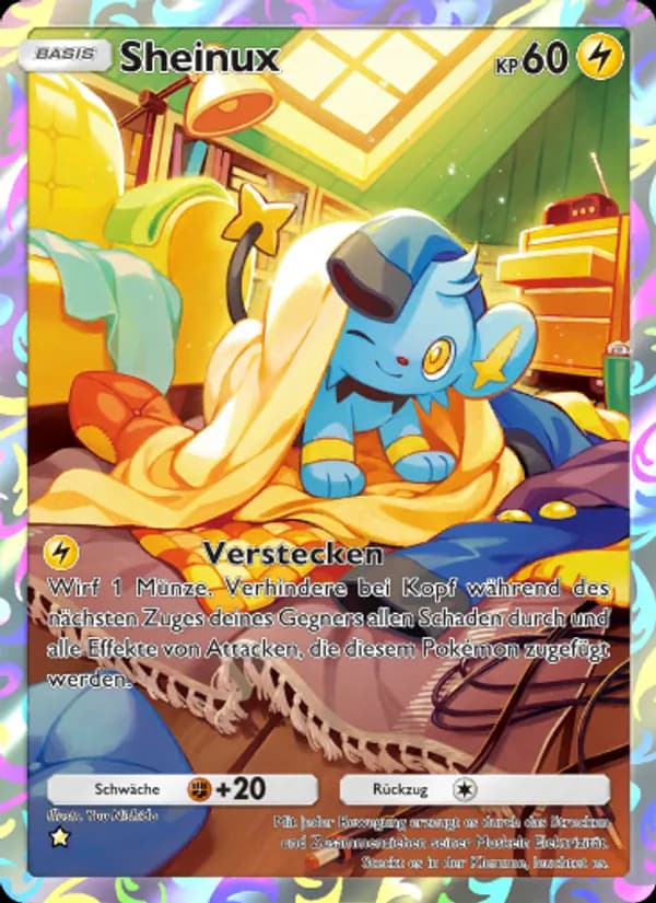 Sheinux card in German