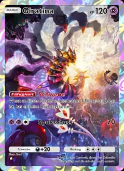 Giratina card in German