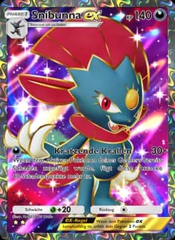 Snibunna-ex card in German