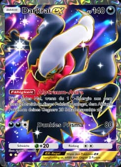 Darkrai-ex card in German