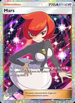 Mars card in German