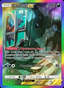 Darkrai-ex card in German