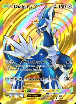Dialga-ex card in German