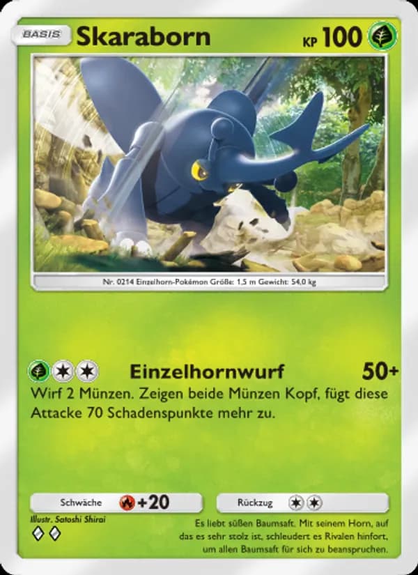 Skaraborn card in German