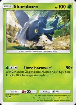 Skaraborn card in German