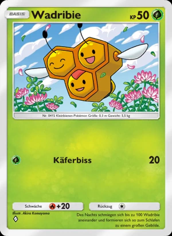 Wadribie card in German