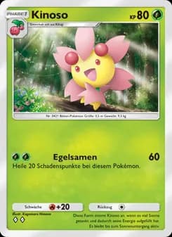 Kinoso card in German