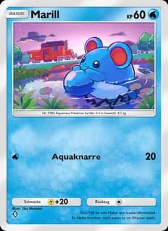 Marill card in German