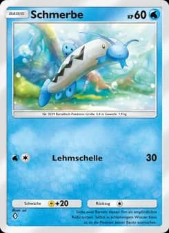 Schmerbe card in German