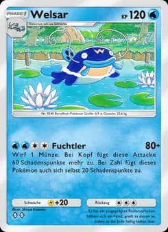 Welsar card in German