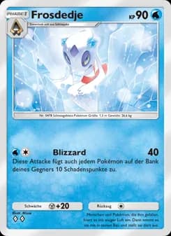 Frosdedje card in German