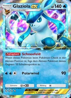 Glaziola-ex card in German