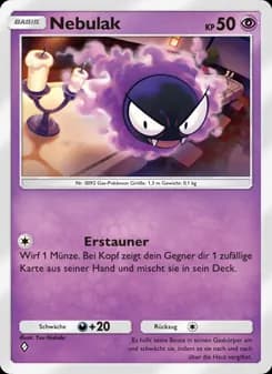 Nebulak card in German