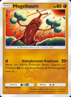 Mogelbaum card in German