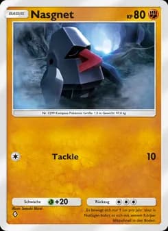 Nasgnet card in German